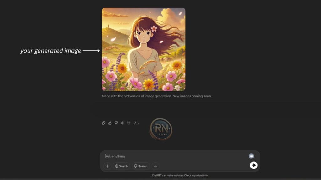 Studio Ghibli-Style Image Generation